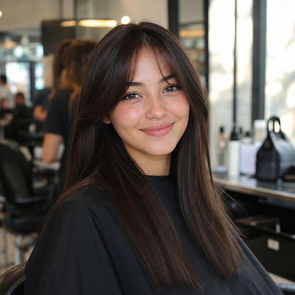 Natuurlijke afrokrullen prachtig gestyled